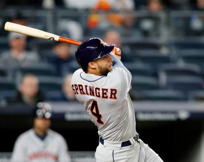 George Springer Houston Astros Baseball jersey retro stitched fan gear RTJ00833