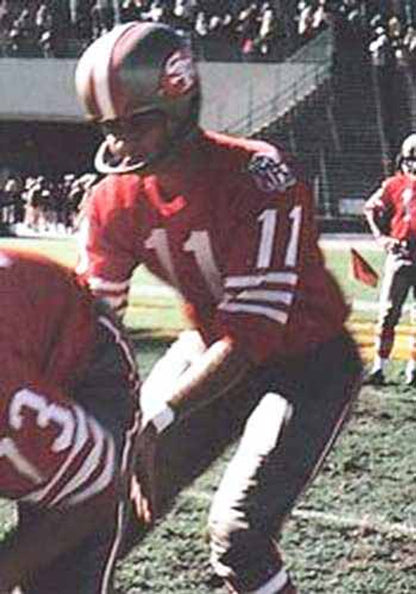 San Francisco 49ers Steve Spurrier 1969 Throwback Football Jersey product image