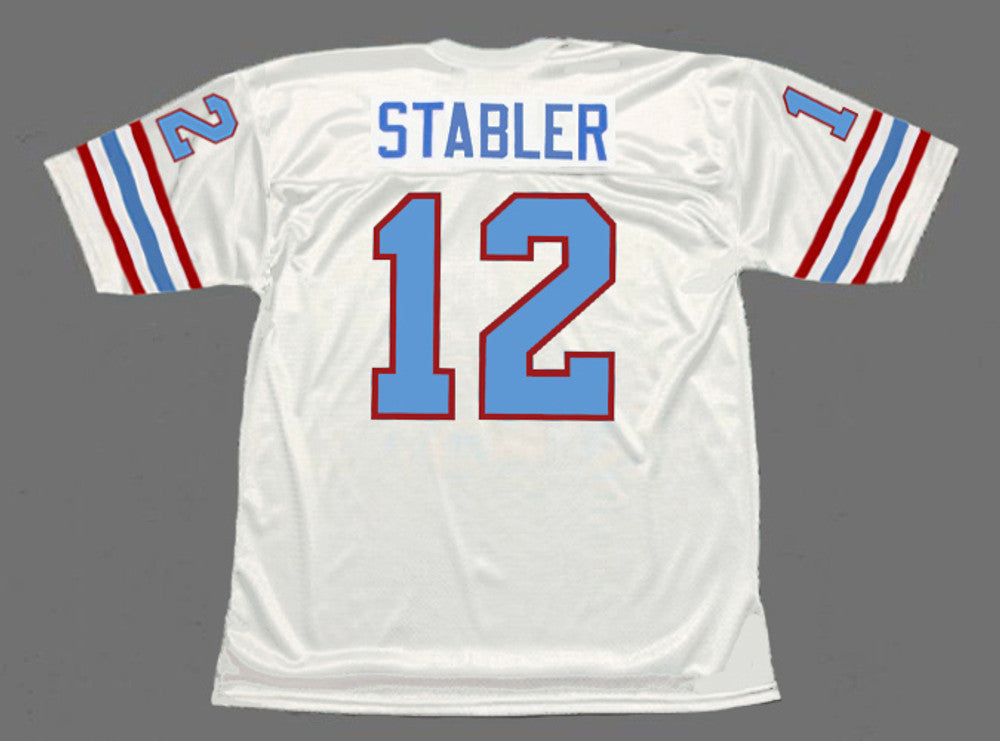 Houston Oilers Ken Stabler 1981 Throwback Football Jersey product image