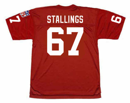 St. Louis Cardinals Larry Stallings 1969 Throwback Football Jersey product image