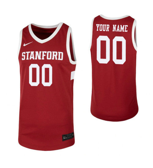 Stanford Cardinal Custom Jersey Cardinal retro stitched fan jersey RTJ8052 image 1