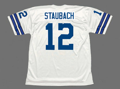 Dallas Cowboys Roger Staubach 1971 Throwback Football Jersey product image