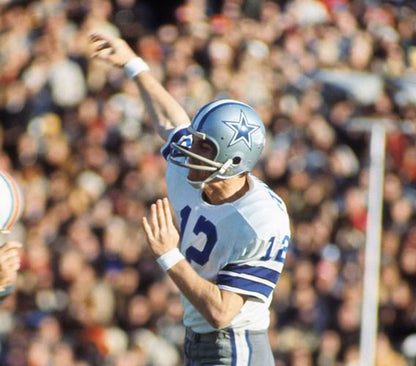 Dallas Cowboys Roger Staubach 1971 Throwback Football Jersey product image
