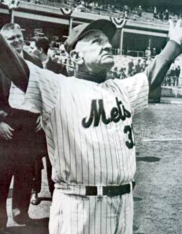 Casey Stengel New York Mets 1962 Baseball jersey retro stitched fan gear RTJ01516