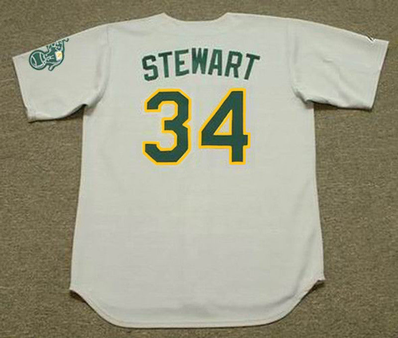 Dave Stewart Oakland Athletics 1989 Baseball jersey retro stitched fan gear RTJ01248