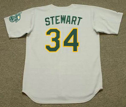 Dave Stewart Oakland Athletics 1989 Baseball jersey retro stitched fan gear RTJ01248