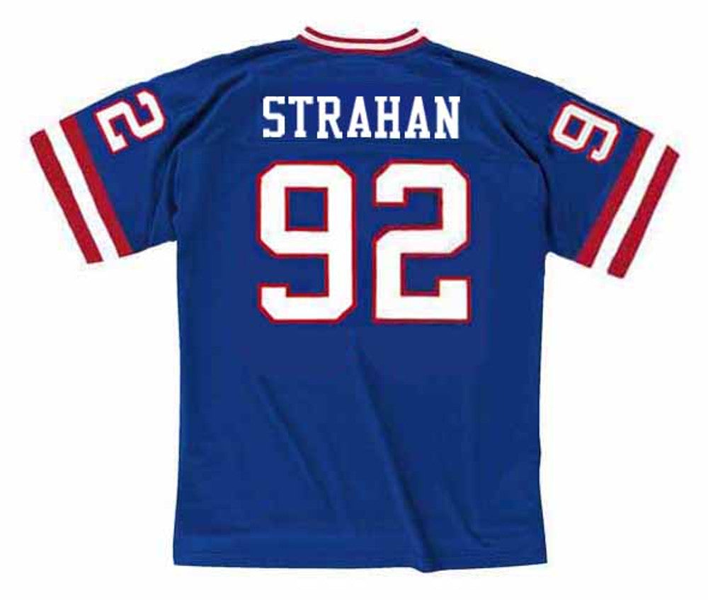 New York Giants Michael Strahan 1994 Home Throwback Football Jersey product image