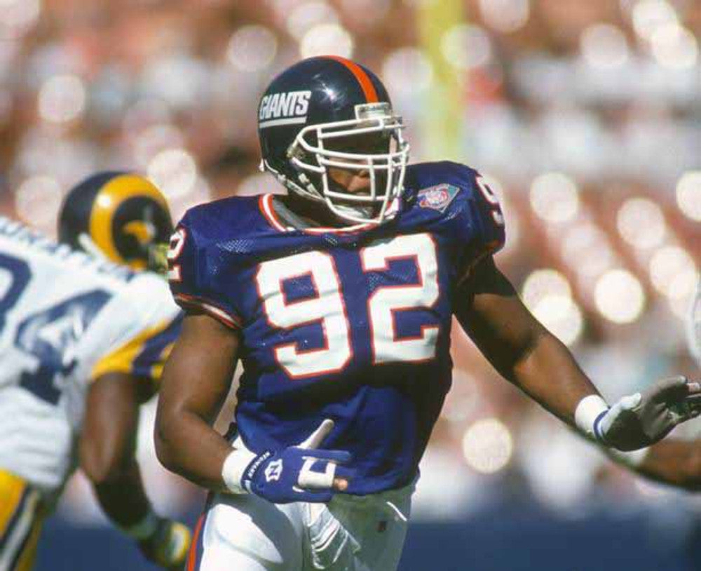 New York Giants Michael Strahan 1994 Home Throwback Football Jersey product image