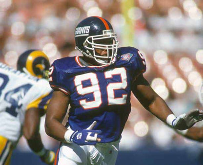 New York Giants Michael Strahan 1994 Home Throwback Football Jersey product image