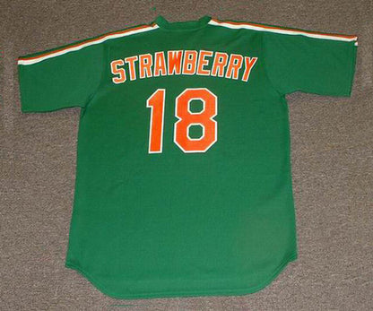 Darryl Strawberry New York Mets 1985 Baseball jersey retro stitched fan gear RTJ01290