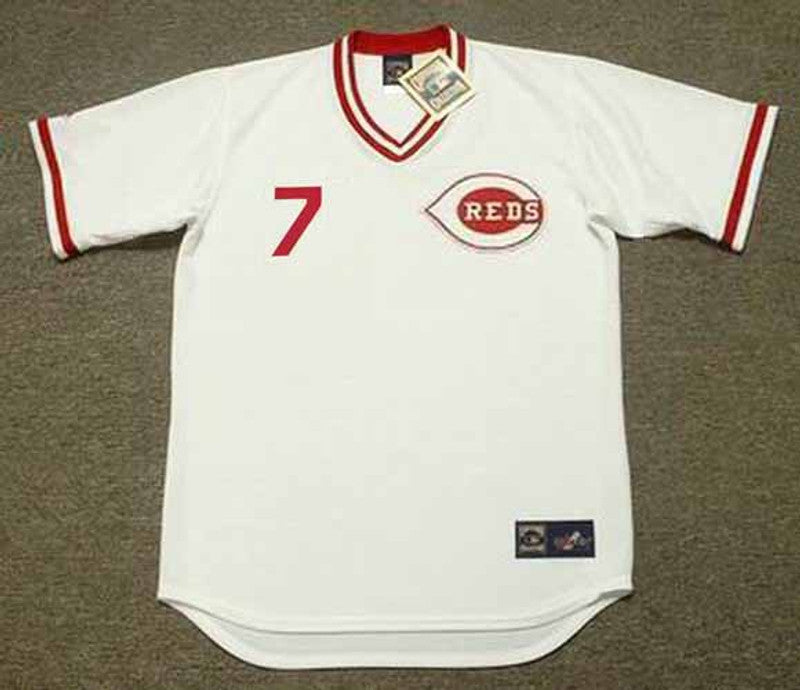 ES CR 1975 Home Baseball Throwback Stitched Jersey, Vintage Baseball Jersey, Retro Sewn Jersey