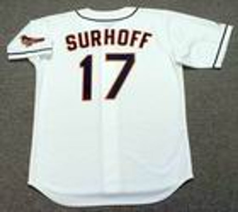 Bj Surhoff Baltimore Orioles 1999 Baseball jersey retro stitched fan gear RTJ01739