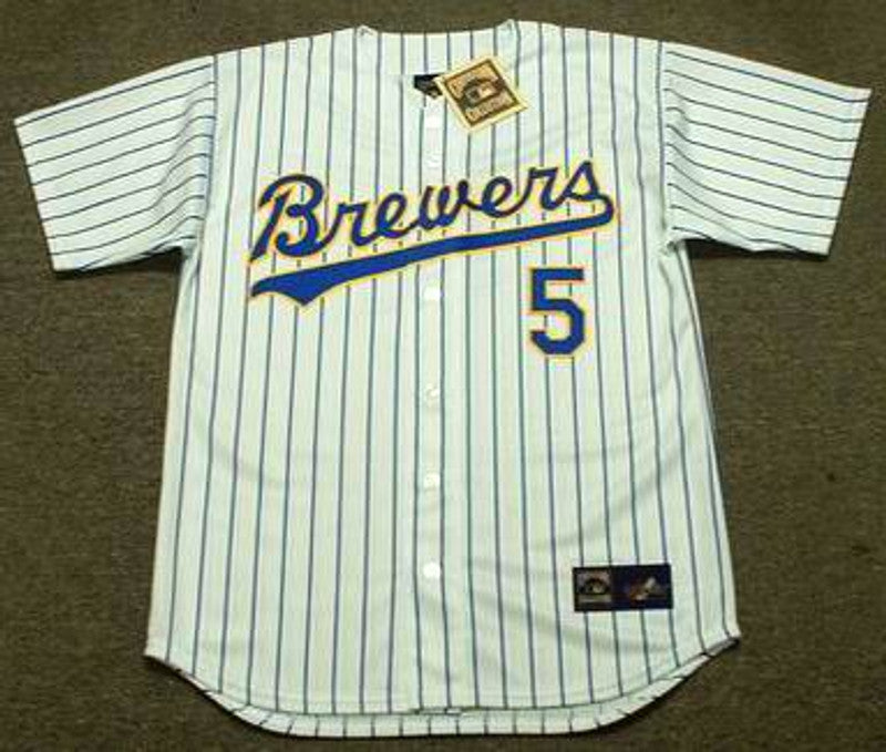 Bj Surhoff Milwaukee Brewers 1990 Baseball jersey retro stitched fan gear RTJ01736