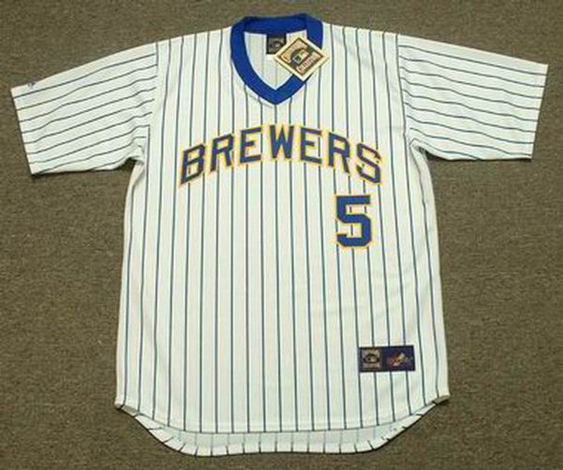 Bj Surhoff Milwaukee Brewers 1987 Baseball jersey retro stitched fan gear RTJ01737