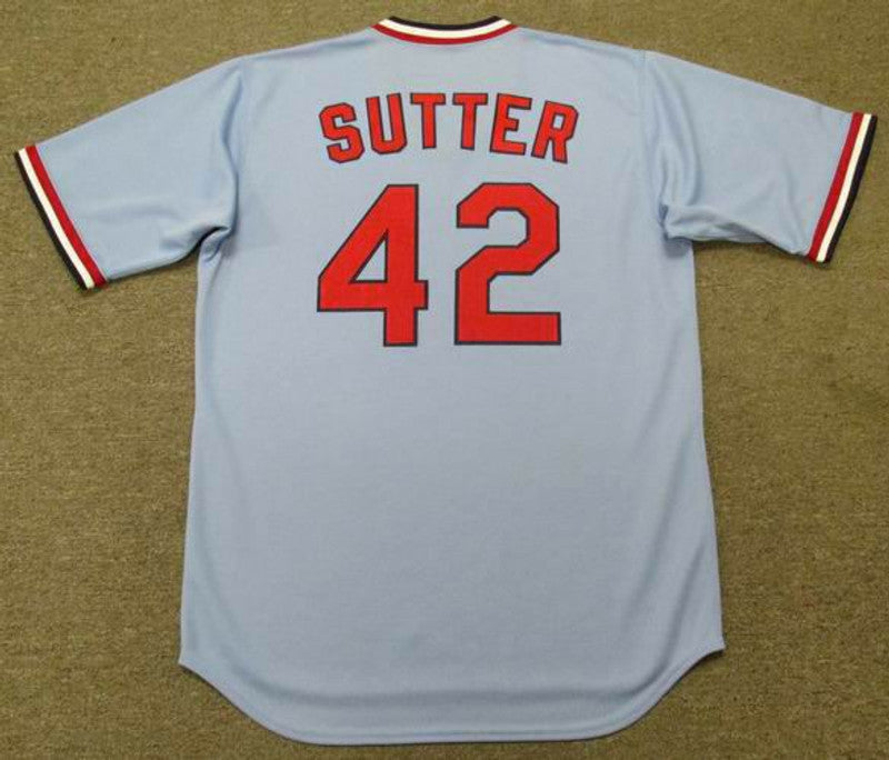 Bruce Sutter St. Louis Cardinals 1982 Baseball jersey retro stitched fan gear RTJ01596