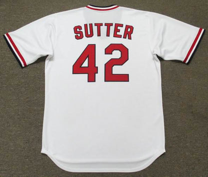 Bruce Sutter St. Louis Cardinals 1982 Baseball jersey retro stitched fan gear RTJ01595