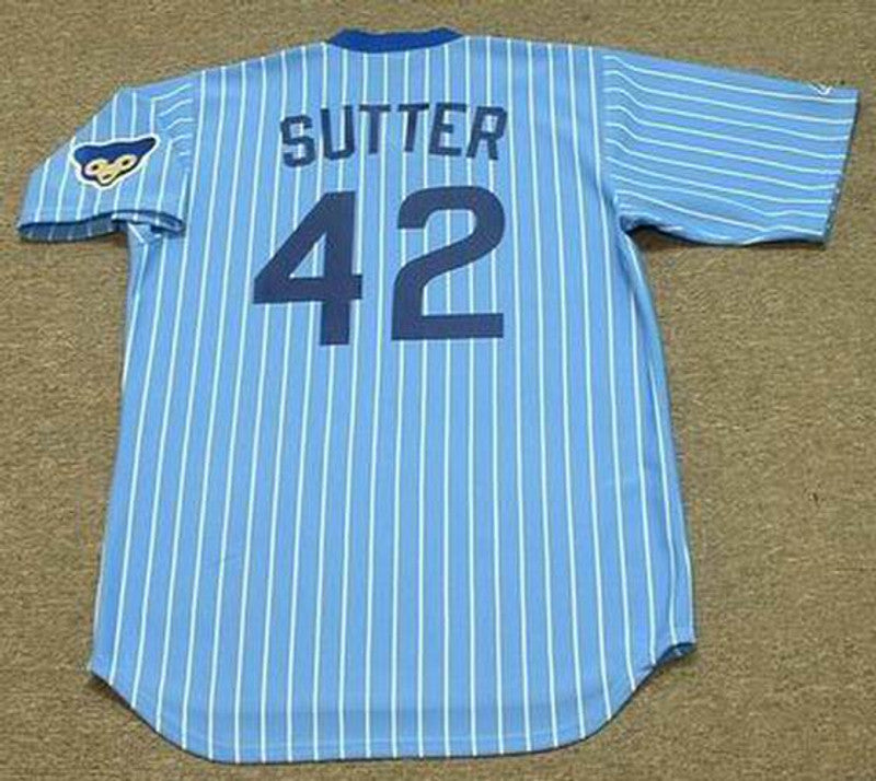 Bruce Sutter Chicago Cubs 1978 Baseball jersey retro stitched fan gear RTJ01597