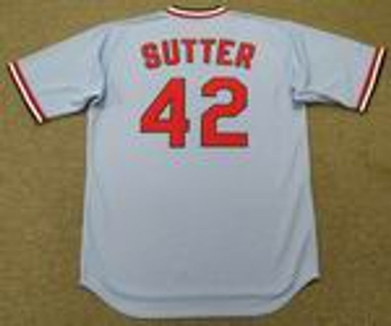 BS SLC 1982 Cooperstown Away Baseball Stitched Jersey, Vintage Baseball Jersey, Retro Sewn Jersey