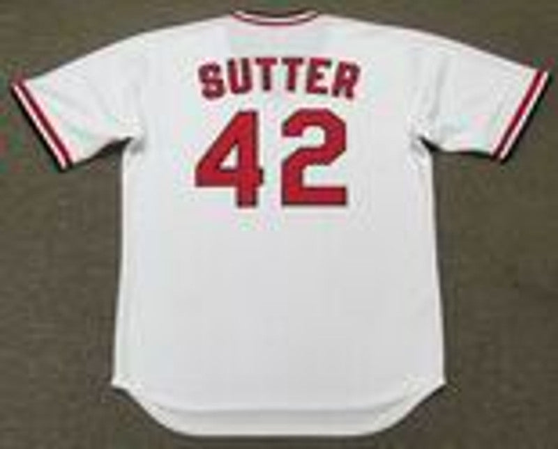 Bruce Sutter St. Louis Cardinals 1982 Baseball jersey retro stitched fan gear RTJ01595
