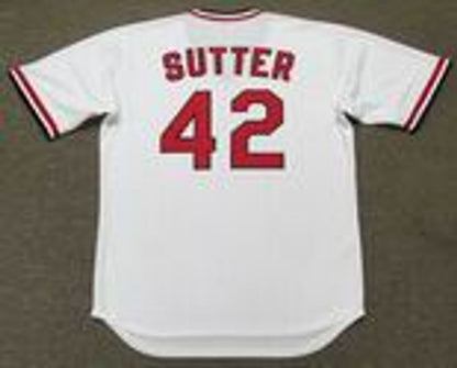 Bruce Sutter St. Louis Cardinals 1982 Baseball jersey retro stitched fan gear RTJ01595