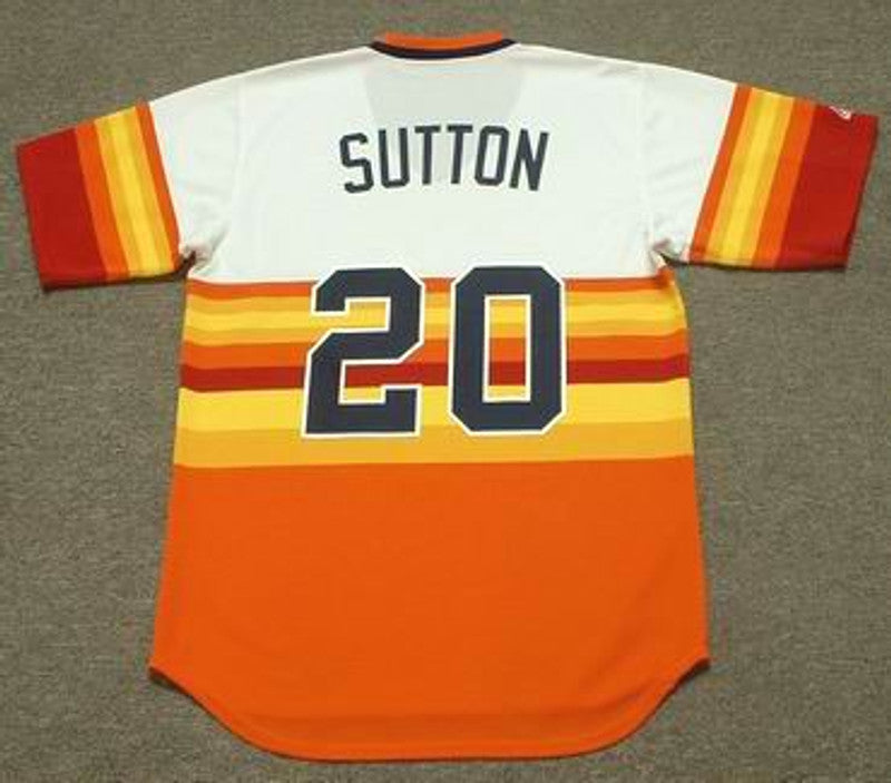 Don Sutton Houston Astros 1981 Baseball jersey retro stitched fan gear RTJ01103