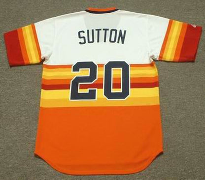 Don Sutton Houston Astros 1981 Baseball jersey retro stitched fan gear RTJ01103