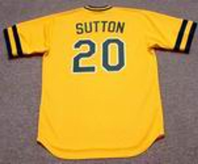 Don Sutton Oakland Athletics 1985 Baseball jersey retro stitched fan gear RTJ01099