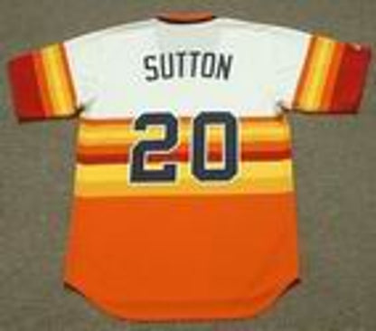 Don Sutton Houston Astros 1981 Baseball jersey retro stitched fan gear RTJ01103