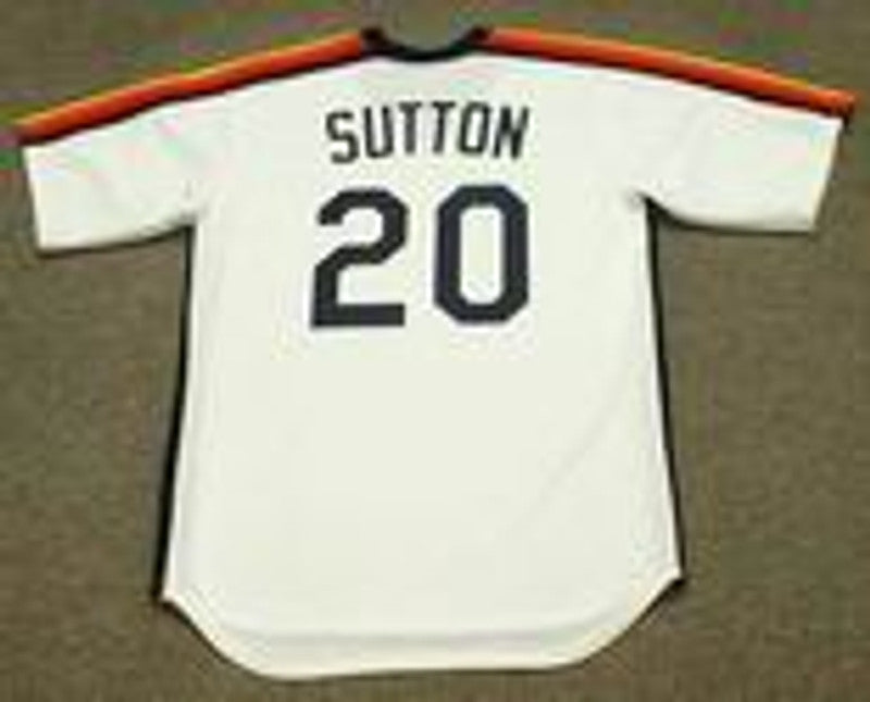 Don Sutton Houston Astros 1982 Baseball jersey retro stitched fan gear RTJ01102