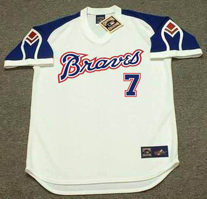 Dansby Swanson Atlanta Braves 1970s Baseball jersey retro stitched fan gear RTJ01311