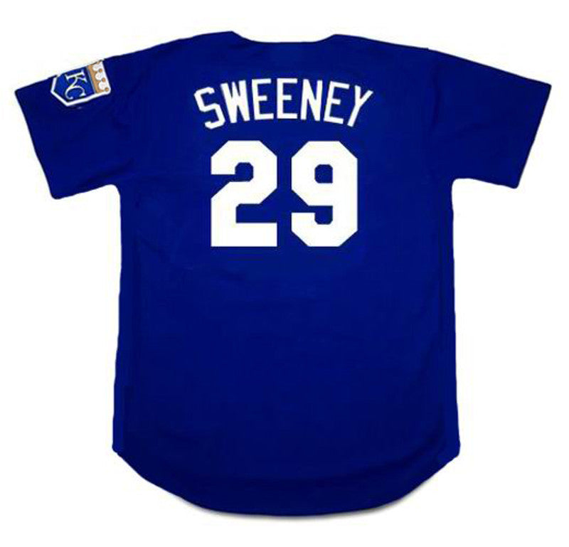 MS KCR 2002 Alternate Throwback Baseball Stitched Jersey, Vintage Baseball Jersey, Retro Sewn Jersey