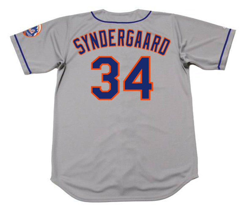NS NYM 2016 Away Baseball Stitched Jersey, Vintage Baseball Jersey, Retro Sewn Jersey