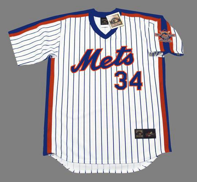 NS NYM 1986 Throwback Home Baseball Stitched Jersey, Vintage Baseball Jersey, Retro Sewn Jersey