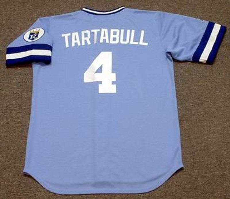 DT KCR 1989 Away Throwback Baseball Stitched Jersey, Vintage Baseball Jersey, Retro Sewn Jersey