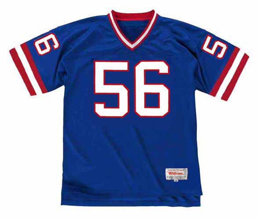 LATA NYG 1988 Throwback Home Football Jersey, Retro Stitched Jersey