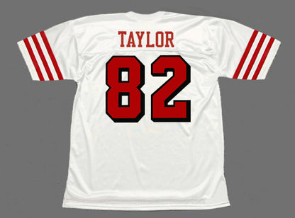 San Francisco 49ers John Taylor 1994 Away Throwback Football Jersey product image