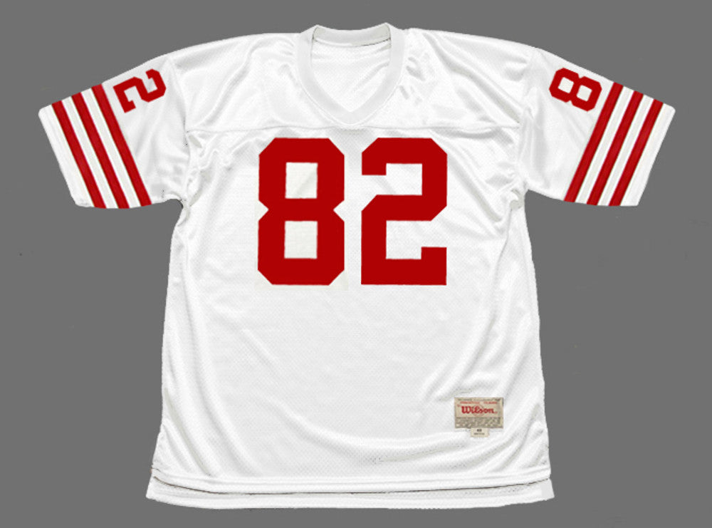 San Francisco 49ers John Taylor 1988 Away Throwback Football Jersey product image