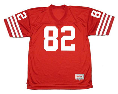 San Francisco 49ers John Taylor 1988 Home Throwback Football Jersey product image