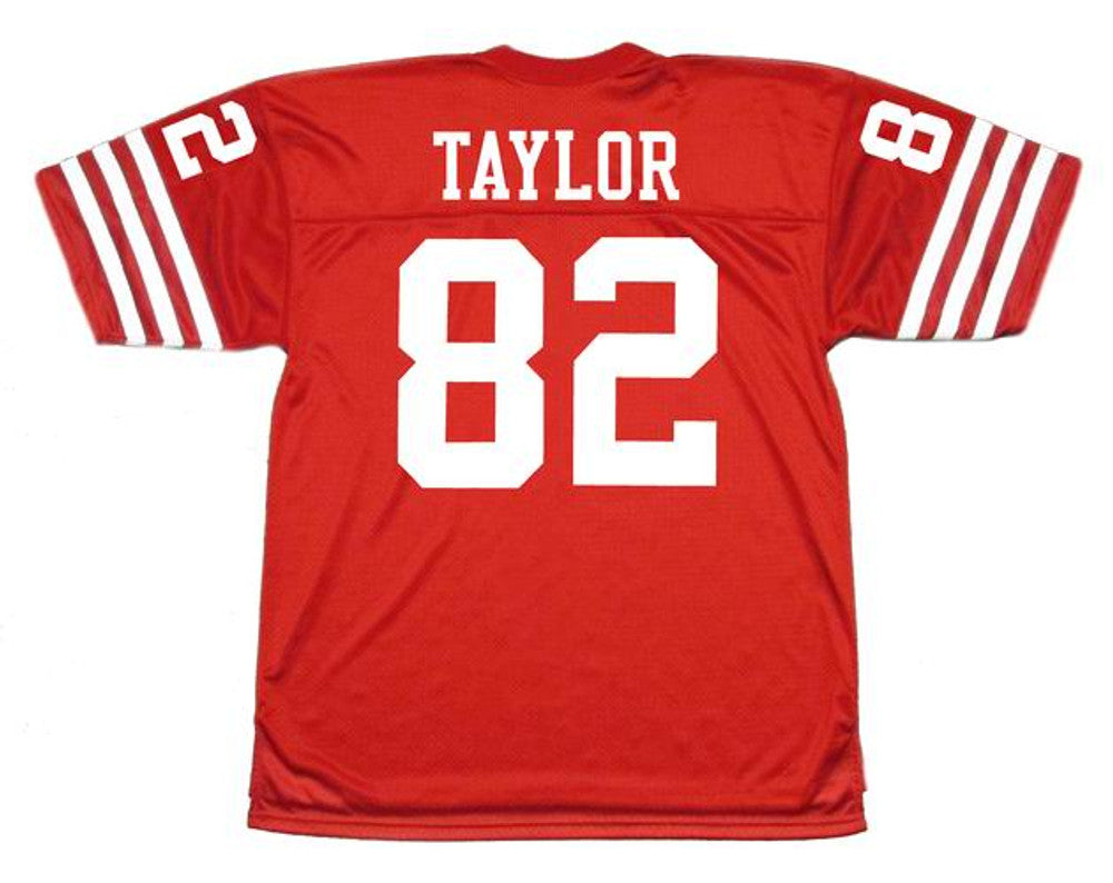 San Francisco 49ers John Taylor 1988 Home Throwback Football Jersey product image