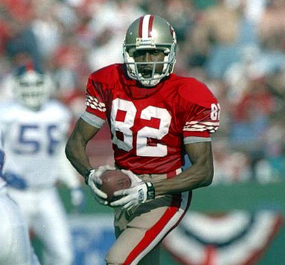 San Francisco 49ers John Taylor 1988 Home Throwback Football Jersey product image