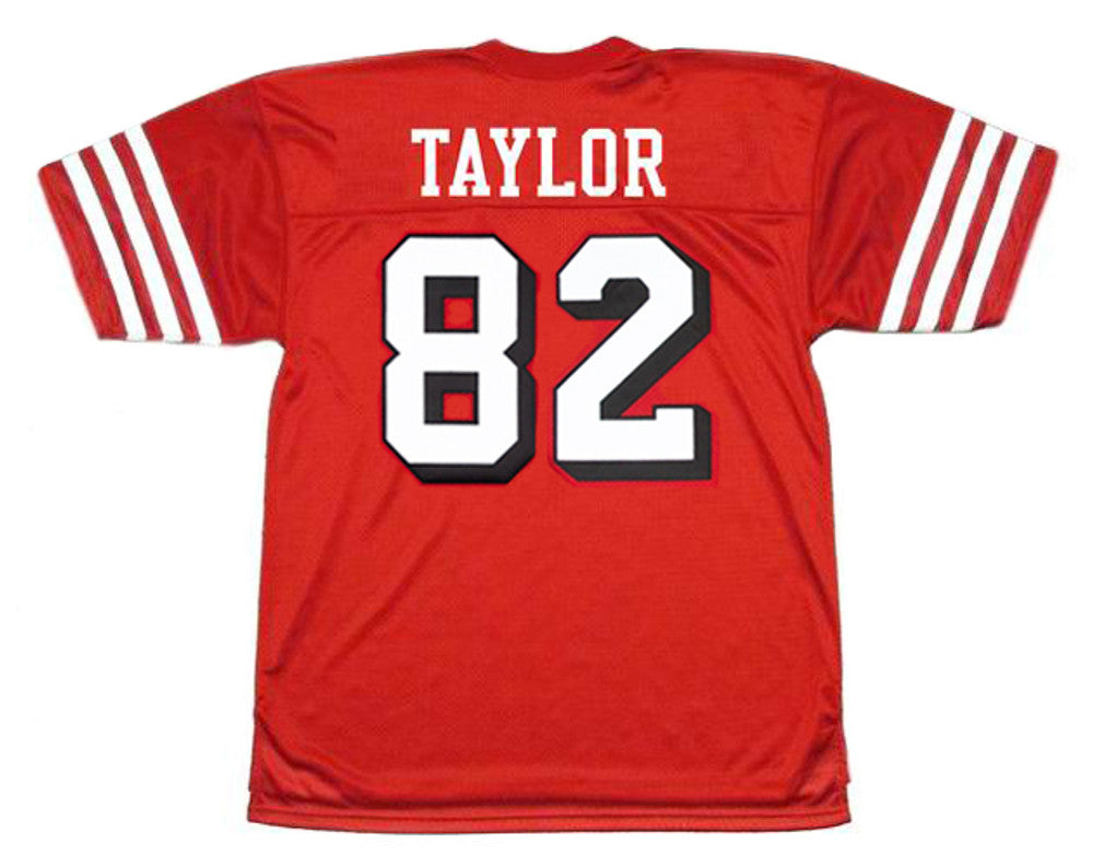 San Francisco 49ers John Taylor 1994 Home Throwback Football Jersey product image