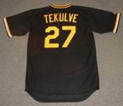 Kent Tekulve Pittsburgh Pirates 1979 Baseball jersey retro stitched fan gear RTJ00226