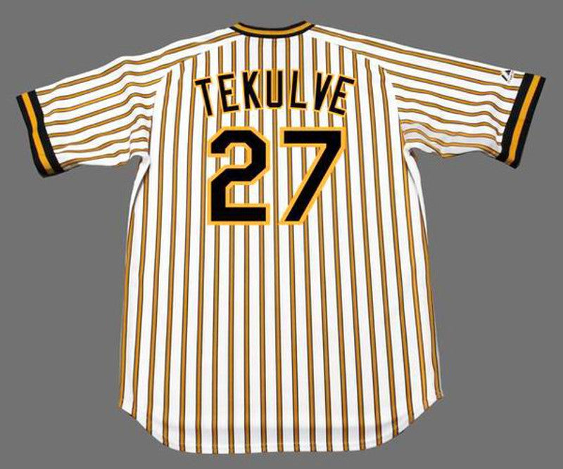 Kent Tekulve Pittsburgh Pirates 1978 Baseball jersey retro stitched fan gear RTJ00228
