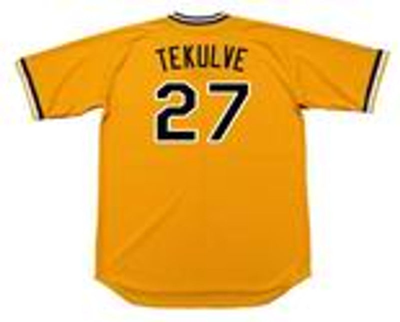 Kent Tekulve Pittsburgh Pirates 1979 Baseball jersey retro stitched fan gear RTJ00227