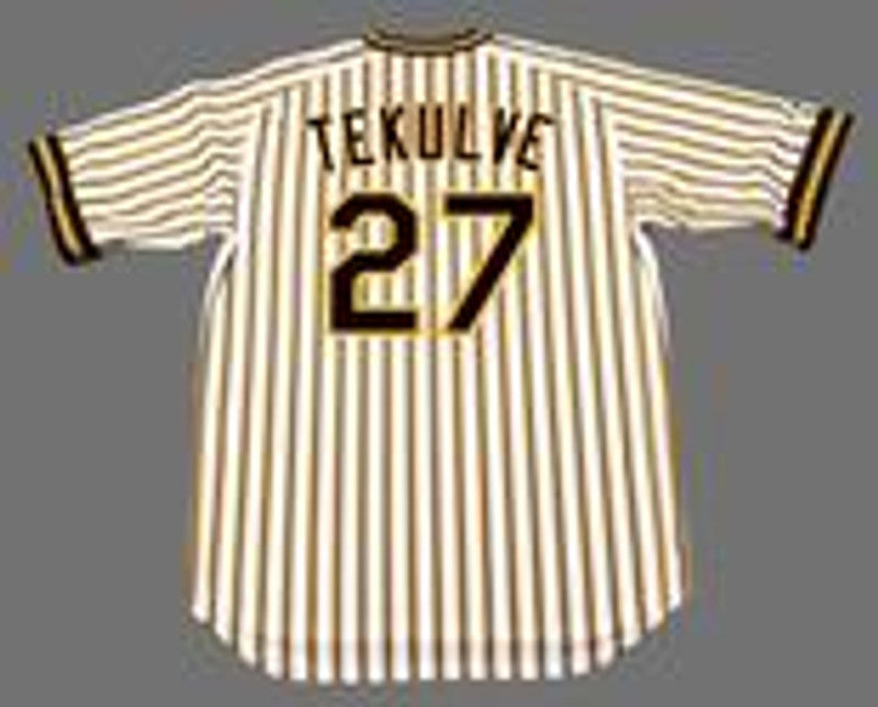 Kent Tekulve Pittsburgh Pirates 1978 Baseball jersey retro stitched fan gear RTJ00228