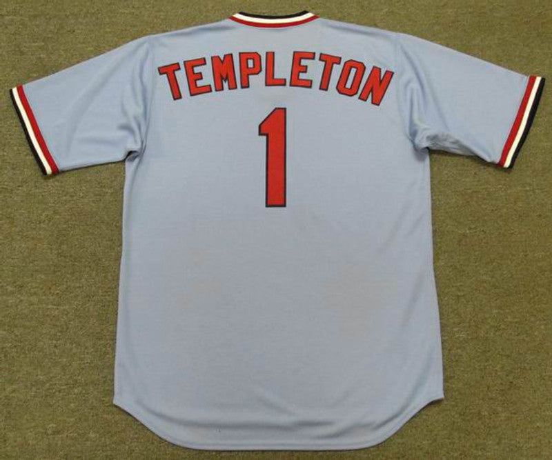 Garry Templeton St. Louis Cardinals 1977 Baseball jersey retro stitched fan gear RTJ00907