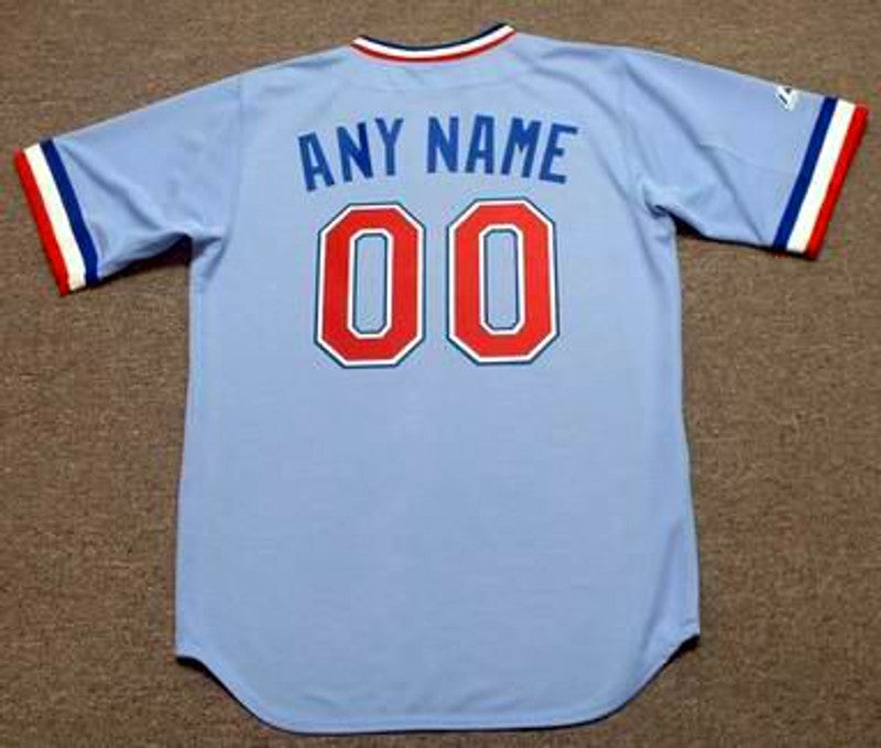 TR TR 1980s Cooperstown Custom Stitched Jersey Any Name & Number, Vintage Baseball Jersey, Retro Sewn Jersey
