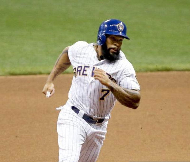 Eric Thames Milwaukee Brewers Baseball jersey retro stitched fan gear RTJ01002
