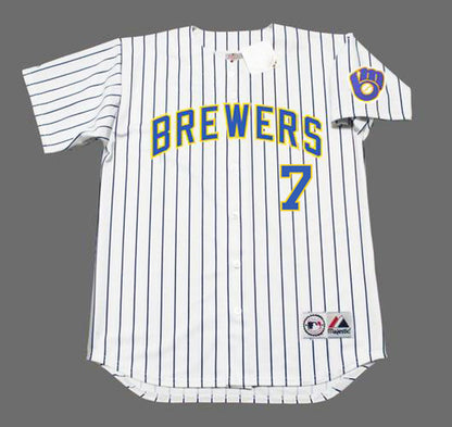 Eric Thames Milwaukee Brewers Baseball jersey retro stitched fan gear RTJ01002