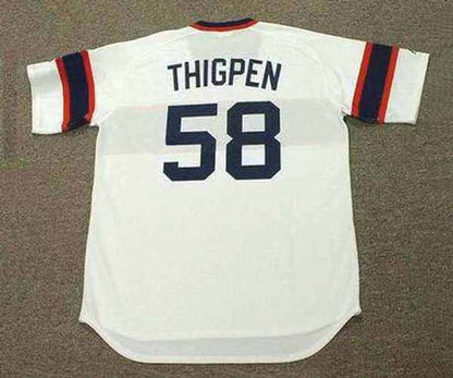 Bobby Thigpen Chicago White Sox 1986 Baseball jersey retro stitched fan gear RTJ01676